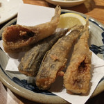 びっくりうどん - メヒカリの唐揚げ(2013.6)