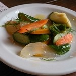 ワイン食堂 イナセヤ キッチン - 花佐渡農園野菜のピクルス