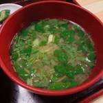 Sobadokoro Oomura - 味噌汁