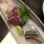 徳島魚一番　新 - お造り三種