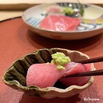 御料理 寺沢 - 大間産天然本鮪のトロ
