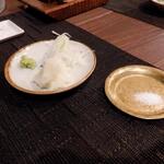 蕎麦前 中手 とうは - 料理