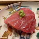 御料理 寺沢 - 大間産 天然本鮪のトロ
