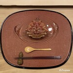 御料理 寺沢 - 栗蟹