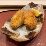 御料理 寺沢 - 牡蠣フライ