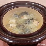 御料理 寺沢 - 鼈と焼豆富の小鍋立