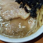 中華蕎麦 豎屋 - 秋刀魚濃厚（アップ）