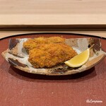 御料理 寺沢 - 牡蠣フライ