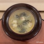 御料理 寺沢 - 鼈と焼豆富の小鍋立