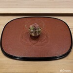 御料理 寺沢 - 蝦夷鮑と赤海鼠の茶ぶり