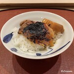 御料理 寺沢 - いわて牛のすき煮ごはん