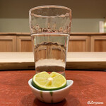 御料理 寺沢 - 酢橘と水