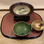 御料理 寺沢 - 鼈と焼豆富の小鍋立