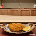 御料理 寺沢 - 牡蠣フライ