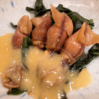 おやじ最後の握り 心斎橋店 - お通しでホタルイカの酢味噌和えはやばい！ww