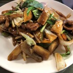 中華工房おかげさま - 豚肉とり肉野菜の五香粉炒め