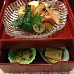 Kyoukaiseki Minokichi - 弁当は２段