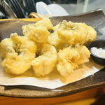 美優食 心 - ババアと牡蠣の天ぷら