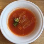 ポポラマーマ - ランチセットのトマトスープ
