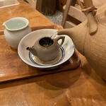 茶香房 長竹 - 自分でお湯を注いで