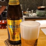 馳走 啐啄一十  - お酒①サントリー・プレミアム・モルツ(サントリー)