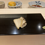 Sushi Otowa - 黒あわび　柔らかい　酒だけで煮ているそうです！！ビックリ！