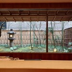 赤坂 菊乃井 - カウンター風景