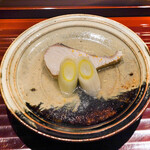 Sushi Zai - 金目鯛、昆布出汁しゃぶしゃぶ