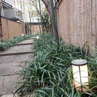 赤坂 菊乃井 - 京都風に玄関迄のアプローチが長い