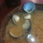 うなぎ 米花 - 特大シジミ汁