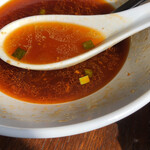 ラグタイム - ラー油たっぷりの甘辛スープ