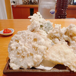 Te Uchi Soba Maiduru - 季節の野菜天ぷら