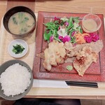 Kamikouchi Azusa Kohi - 信州福味噌の塩麹焼定食