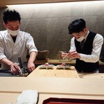 WAGYU USHITOMI - 息ぴったりの仕事ぶり