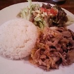 navi cafe - 豚肉のホイコーロー（800円）