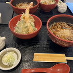 蕎麦人 - 料理写真:天丼セット
