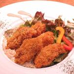 ☆Fried oysters from Hiroshima Prefecture