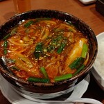 焼肉冷麺やまなか家 - 盛岡温麺『辛』