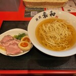 Mendokoro Suwa - 特製淡麗塩煮干ラーメン