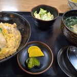 Sobadokoro Karako - 親子丼と温そばのセット