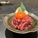 和牛焼肉 伍感 - 松坂牛生ユッケ