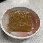 ゆたか食堂 - 上品な煮凍り　この日はソイ