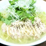 香港屋台 九龍 - 鶏ねぎ湯麵