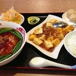 海香館 - 麻婆豆腐定食　￥990