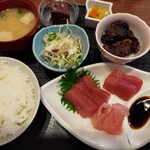 Masudaya - まぐろ刺身定食