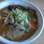 滝の茶屋 孫左衛門 - 味噌ラーメン：６５０円（税込）【２０１１年７月撮影】