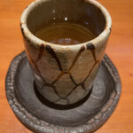 玉笑 - 自家製蕎麦茶330円