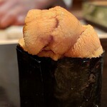 恵比寿 鮨 ふじまさ - 雲丹