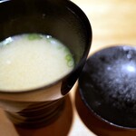 恵比寿 鮨 ふじまさ - アラ汁