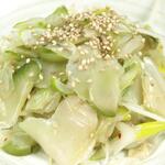 元氣餃子 弄堂 - 浅漬け美味 緑ザーサイ